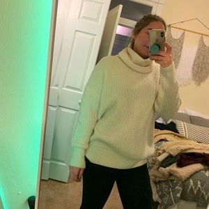 Chunky turtleneck sweater